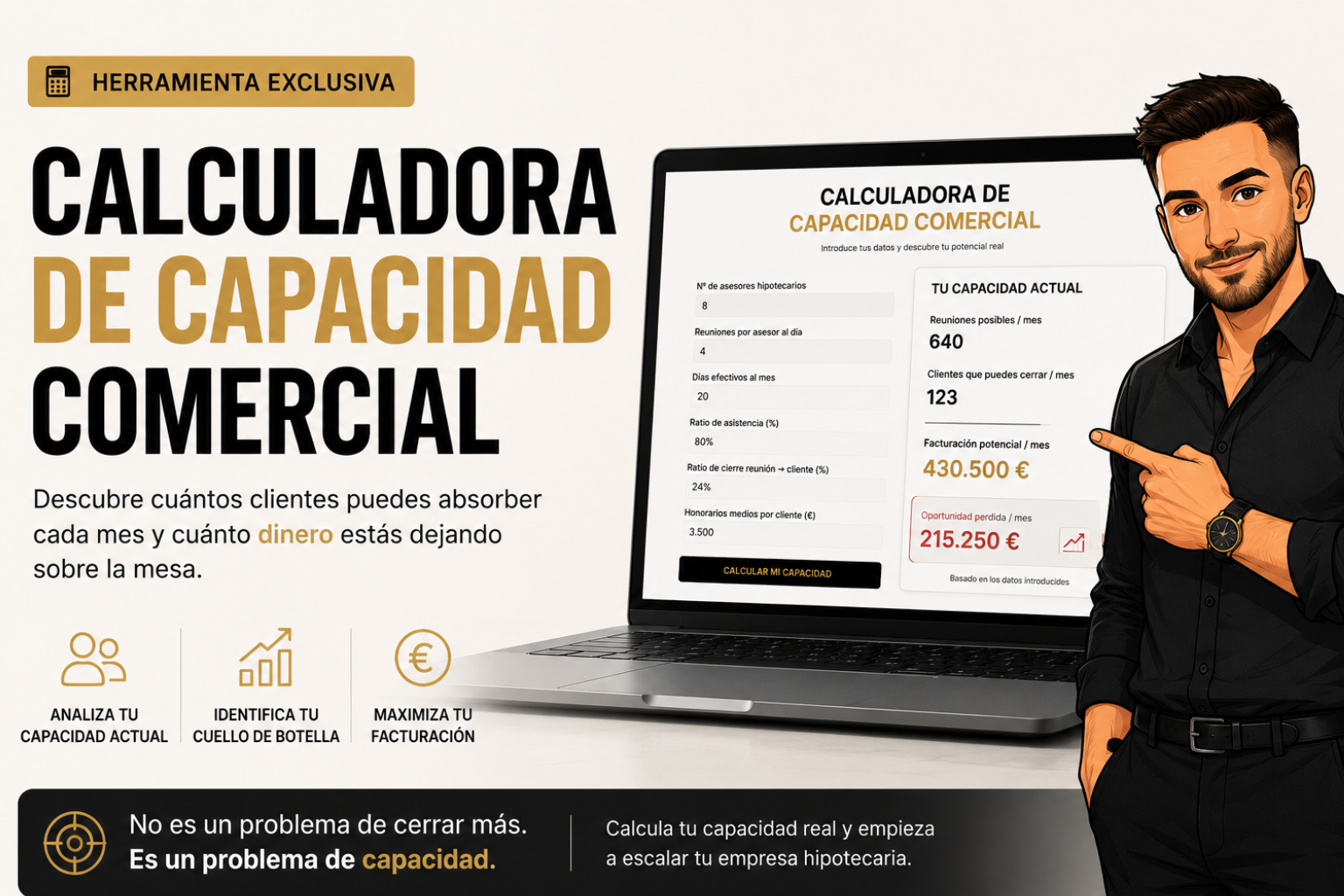 Calculadora de Capacidad Comercial